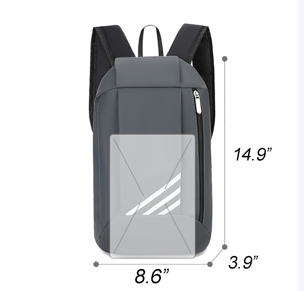 Neoprene Outdoor Backpack-14.9"x8.6"x 3.9"