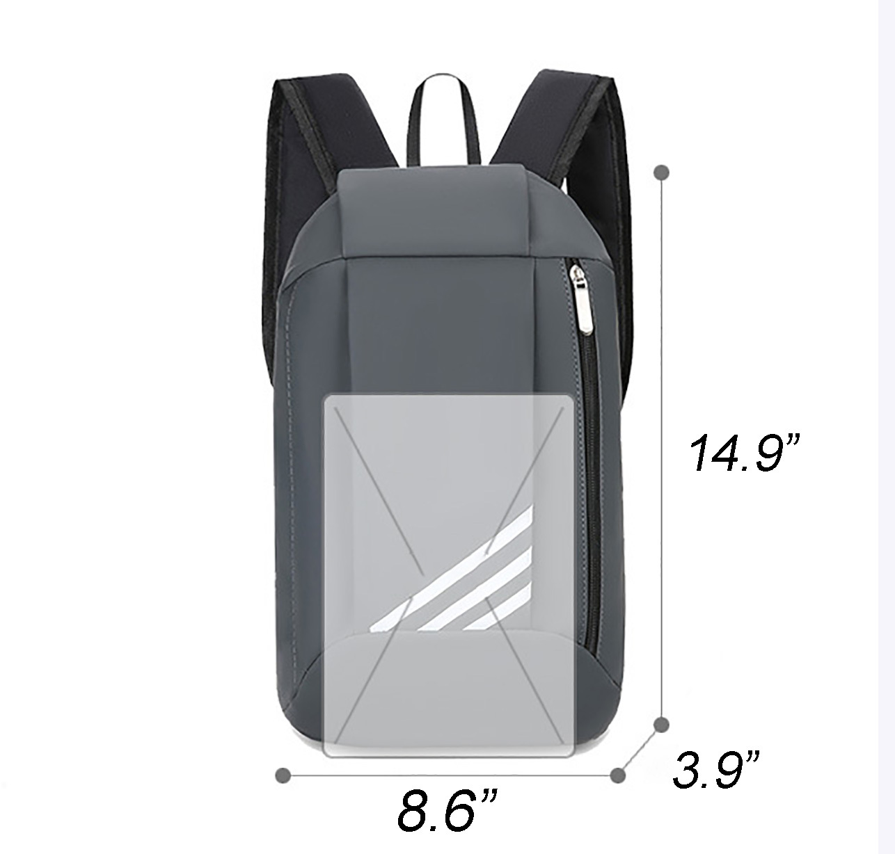 Neoprene Outdoor Backpack-14.9"x8.6"x 3.9"