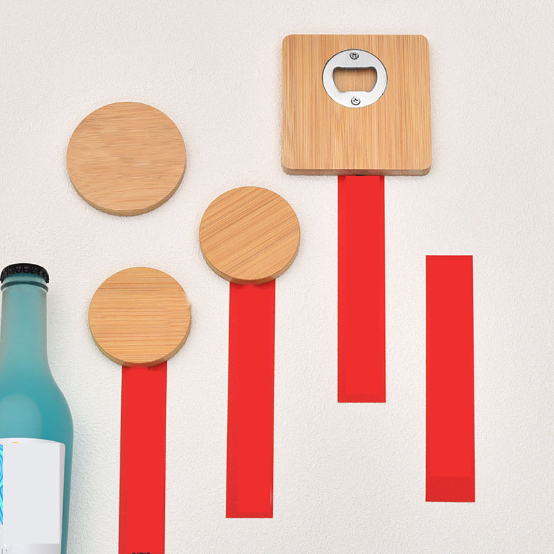 Round Bottle Opener Fridge Magnet