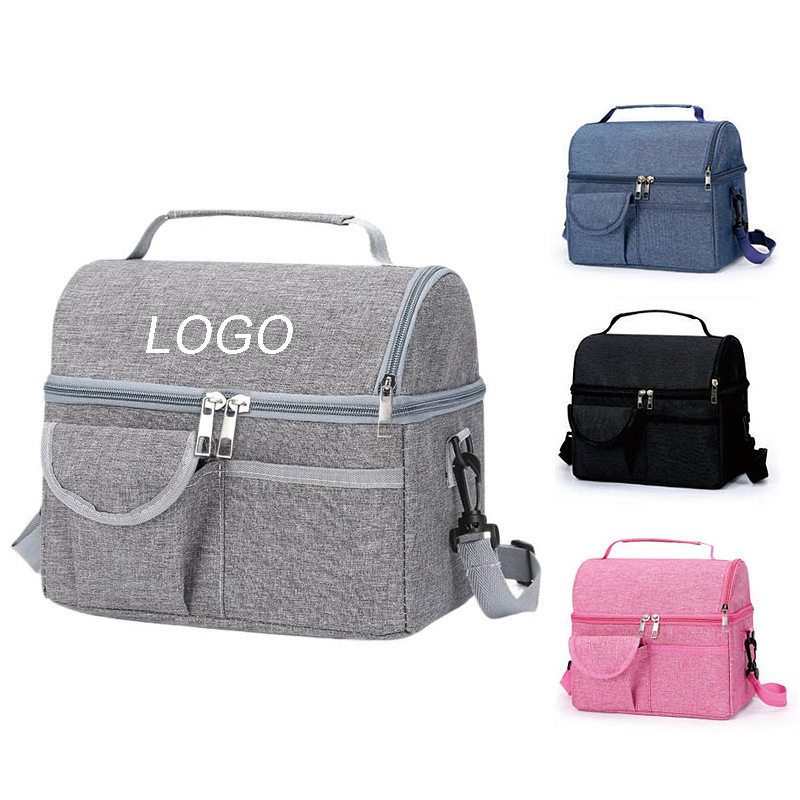 Insulated Aluminum Foil Breast Milk Tote-9.4"x8.6"x 6.2"