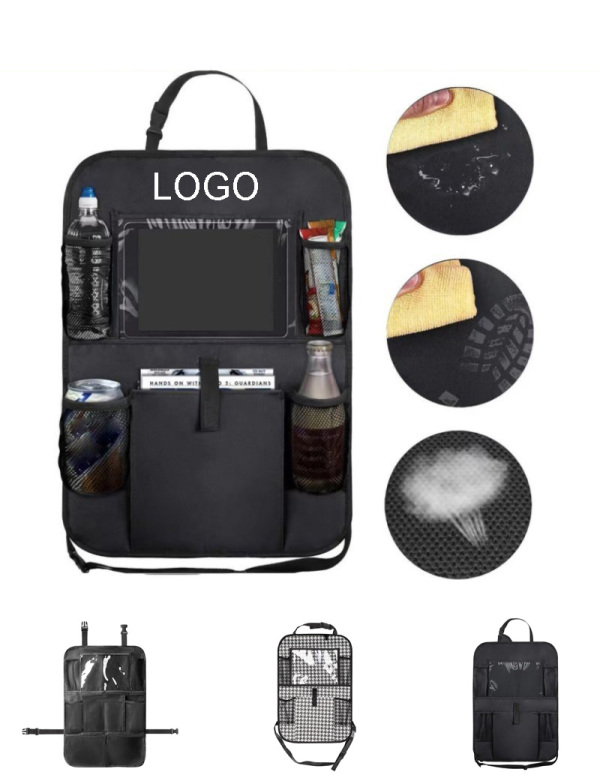 Oxford Car Back Seat Organizer W/ Tablet Holder