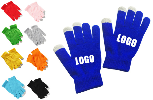 Acrylic Touchscreen Warm Gloves