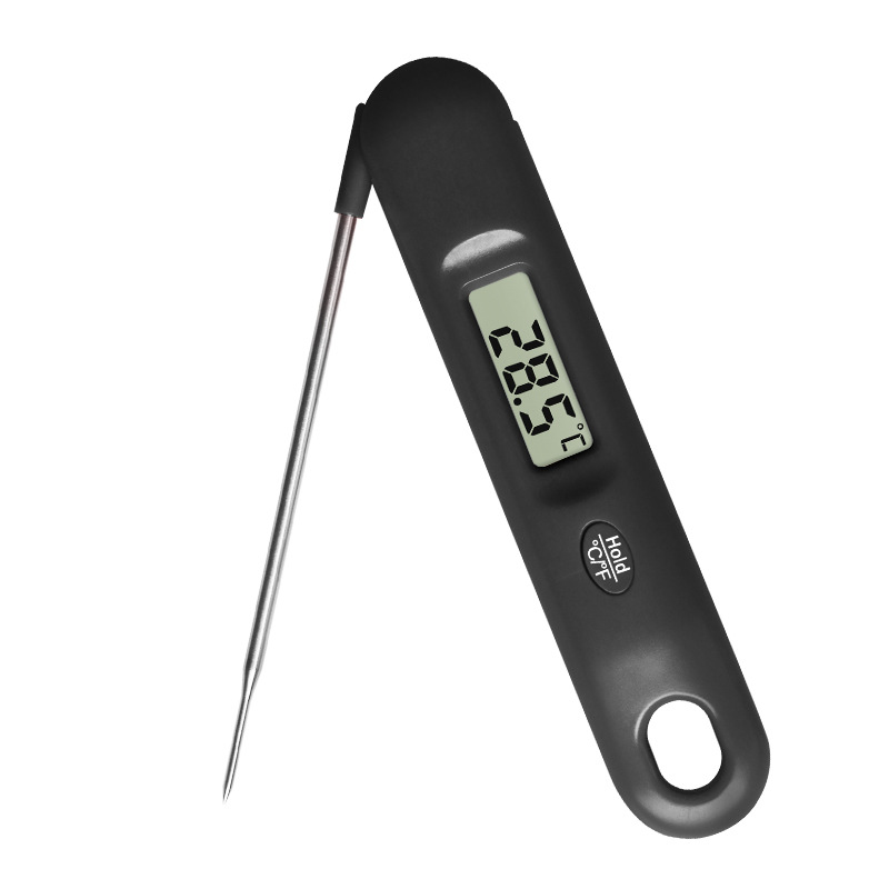 Digital Folding Food Thermometer W/ Hanging Hole