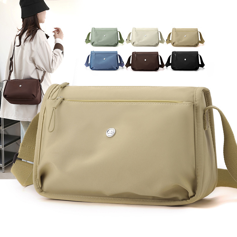 Lightweight Multi-Functional Nylon Crossbody Bag