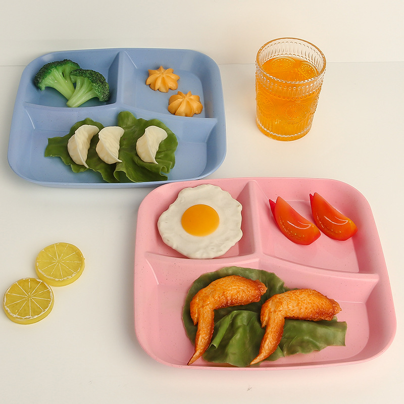 Plastic Divided Kids Tray