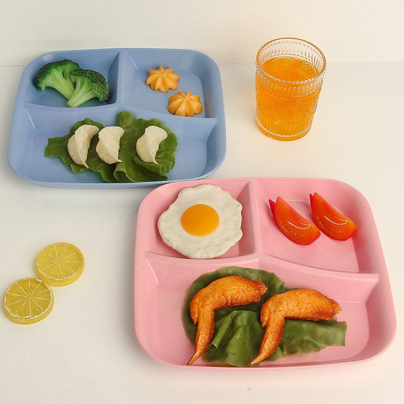 Plastic Divided Kids Tray