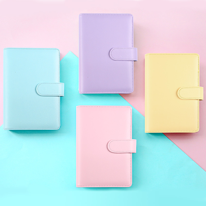 Pastel Leatherette Live Leaf Notebook
