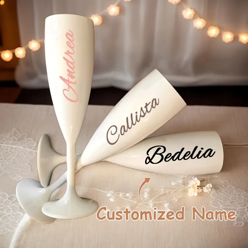 Unbreakable PP Champagne Glasses