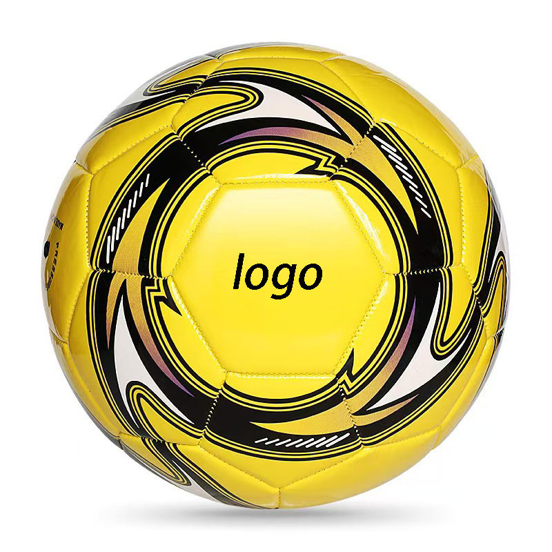 Machine Stitched PVC Size 5 Training Soccer Ball