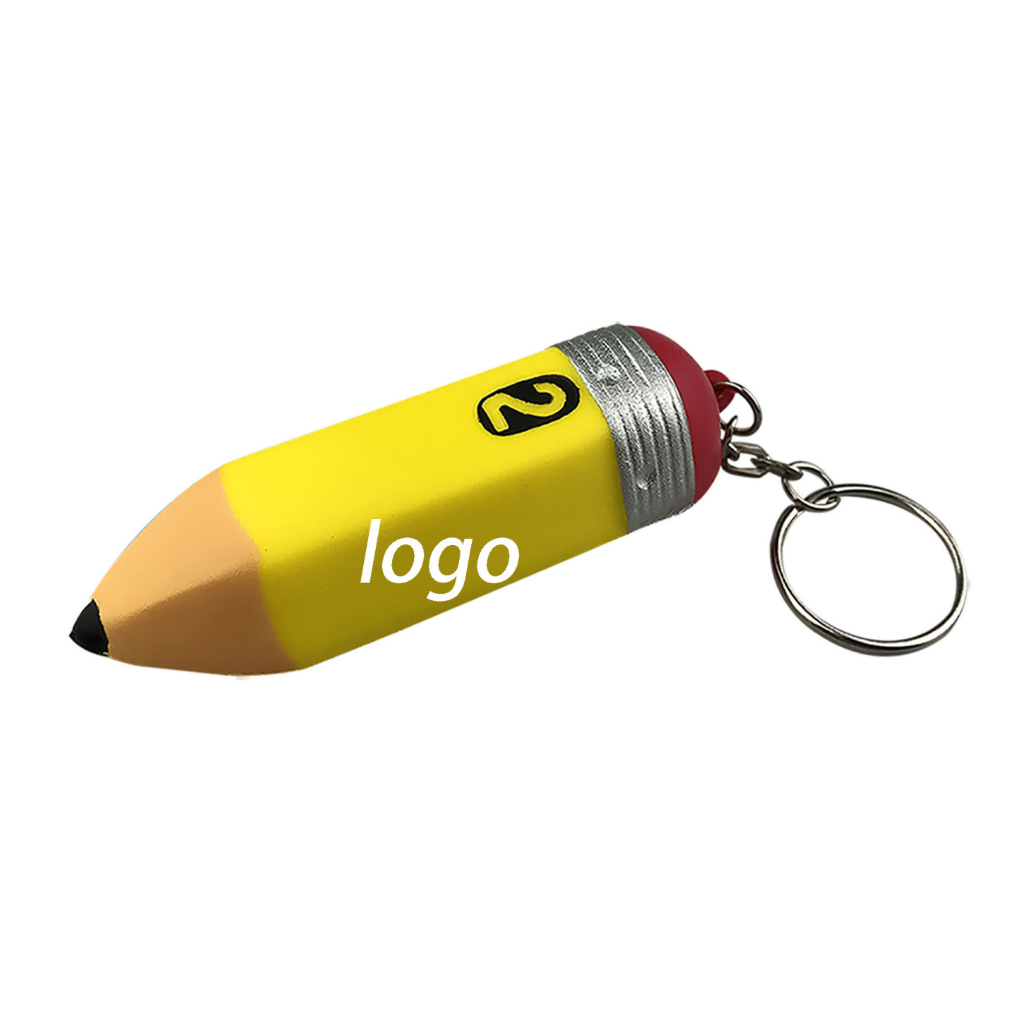 PU Pencil Keychain Stress Reliever