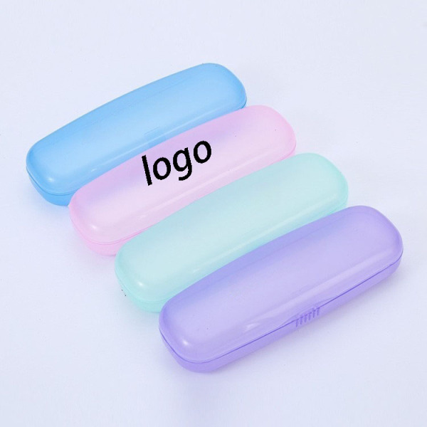 Plastic Semi-Transparent Light Glasses Case