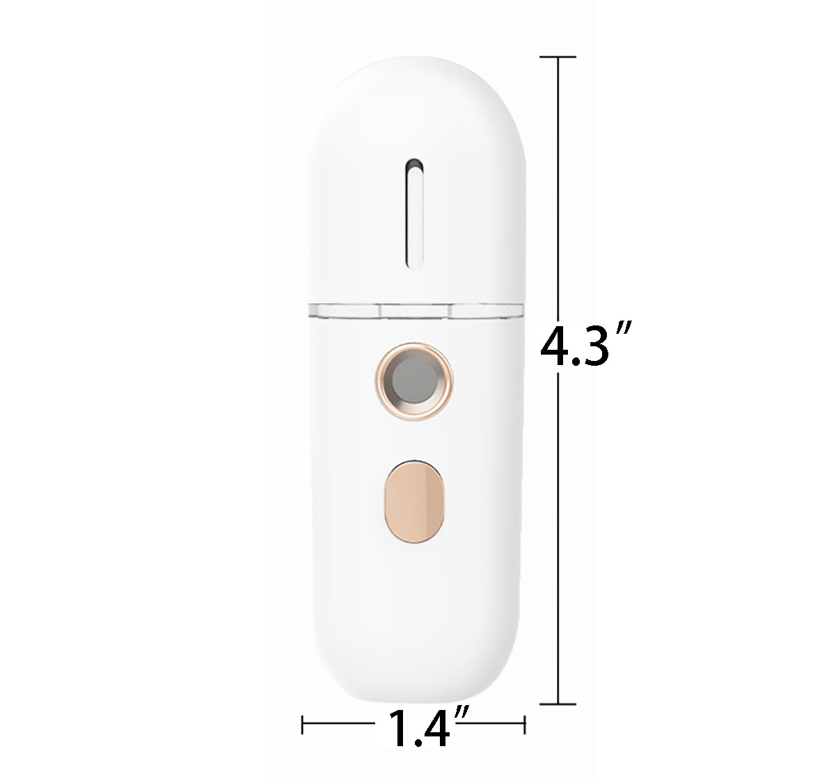 0.6oz-Portable USB Rechargeable Mist Facial Sprayer