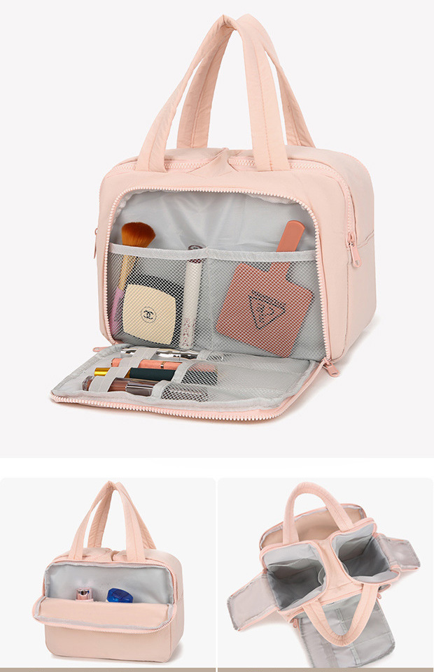 Portable Travel Cosmetic Bag-8.2"x12.5"x 5.9"