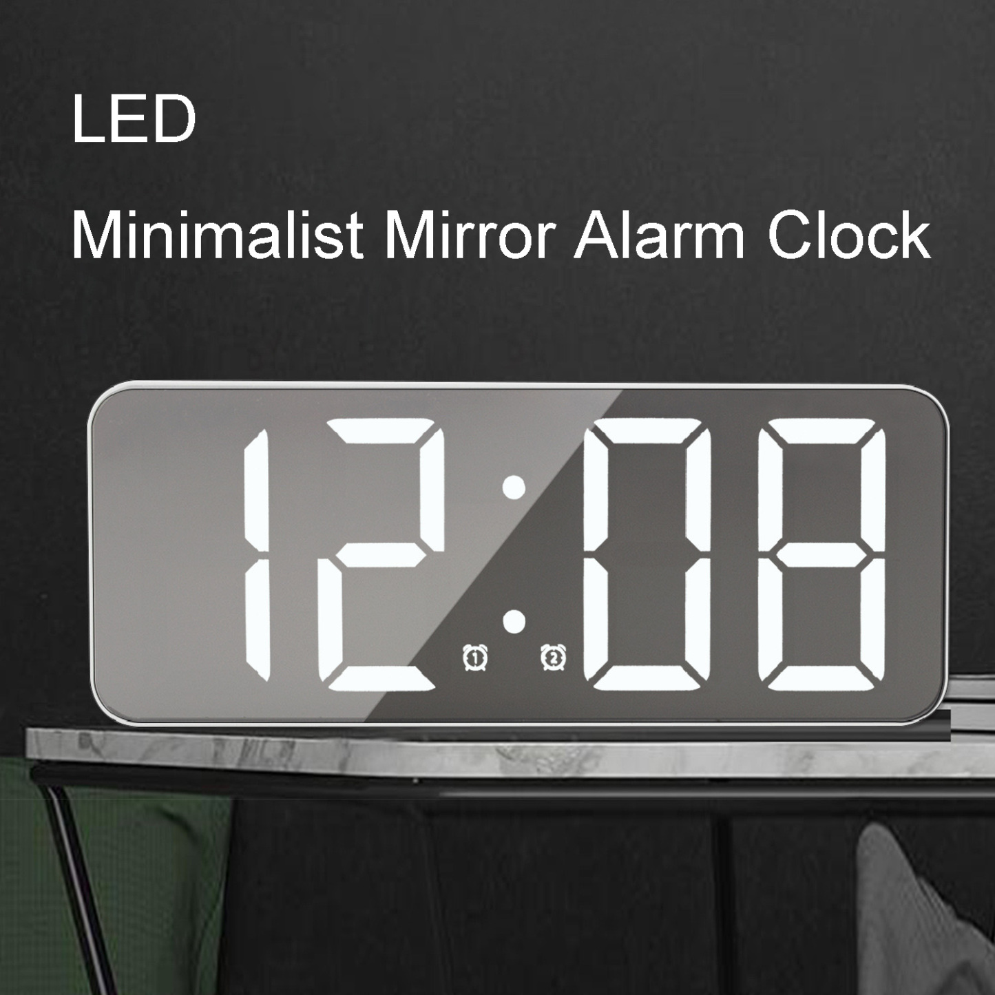 LED Digital Alarm with Calendar