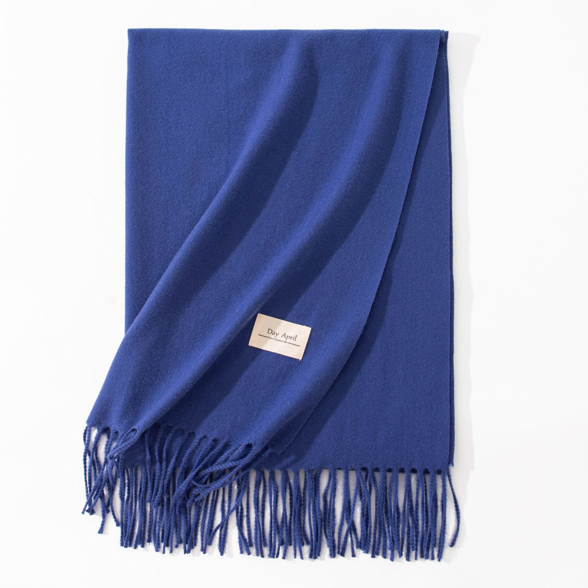 Polyester Winter Warmth Scarf W/ Tassel