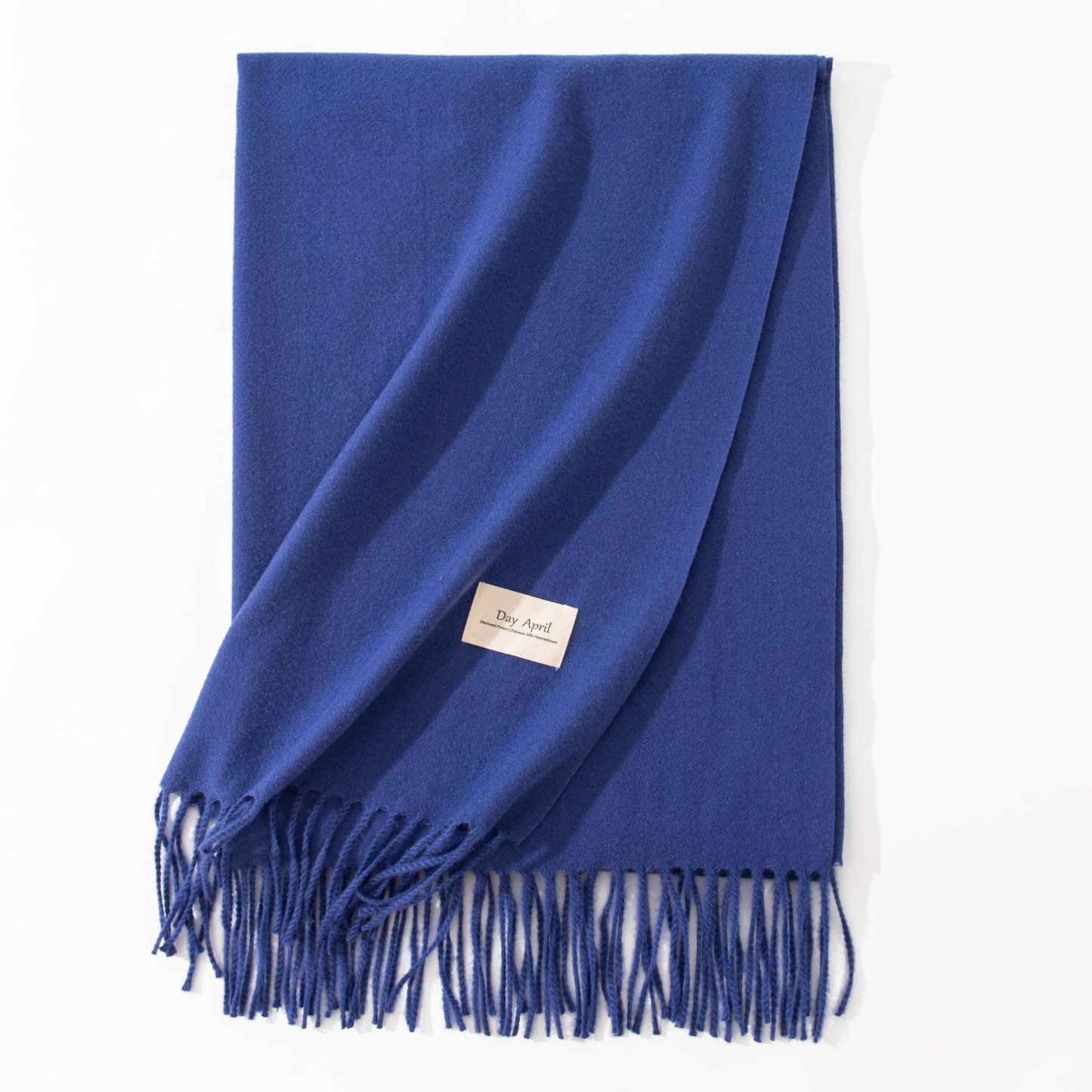 Polyester Winter Warmth Scarf W/ Tassel