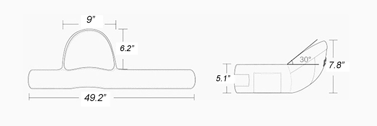 Oxford Baby Waist Stool-9"x6.2"x 7.8"