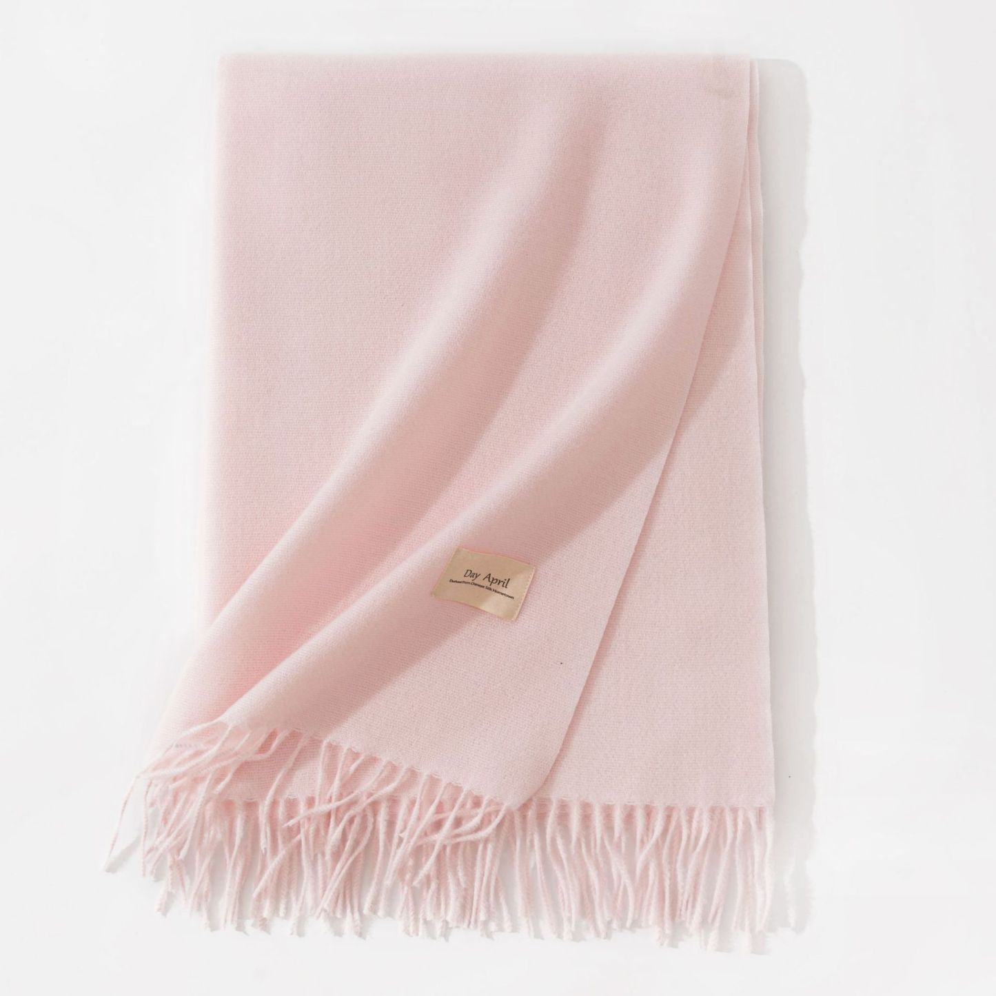 Polyester Winter Warmth Scarf W/ Tassel