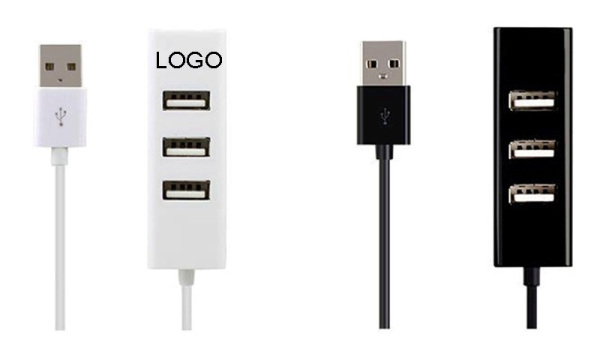 USB 2.0 4-Port Hub Splitter