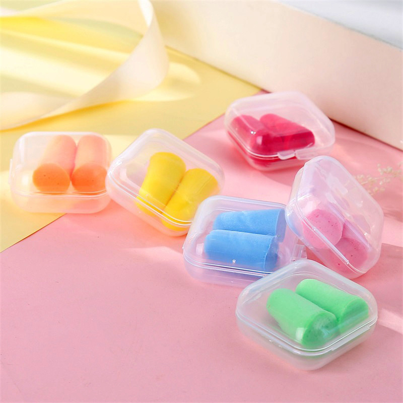 Multi-Color Foam Noise Reduction Earplugs