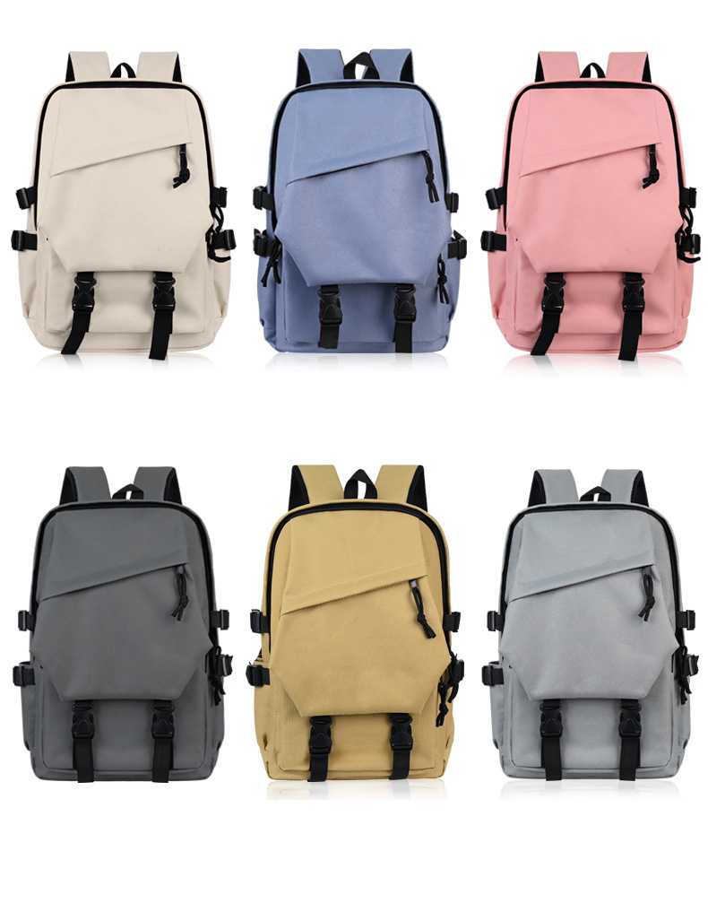 Water-Resistant Large Capacity Backpack-17.7"x11.8"x 5.1"