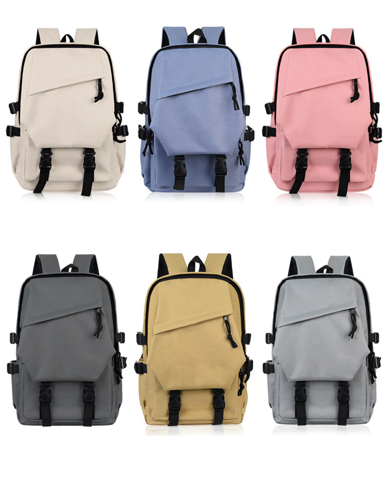 Water-Resistant Large Capacity Backpack-17.7"x11.8"x 5.1"