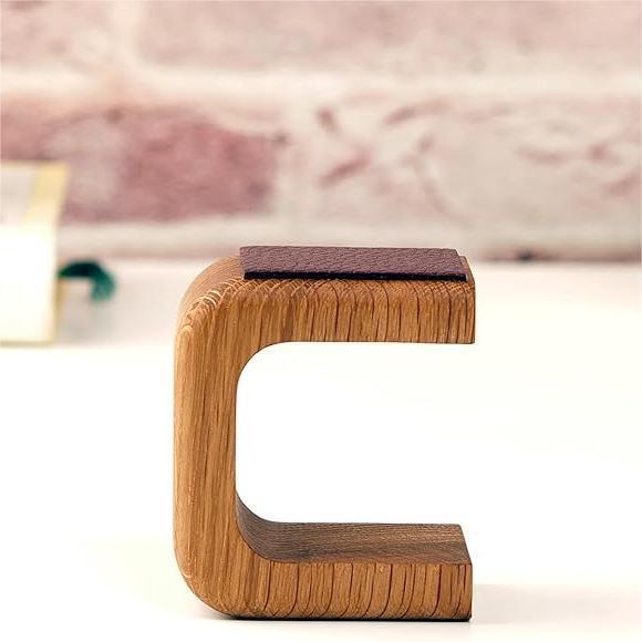 Natural Wood Watch Display Stand