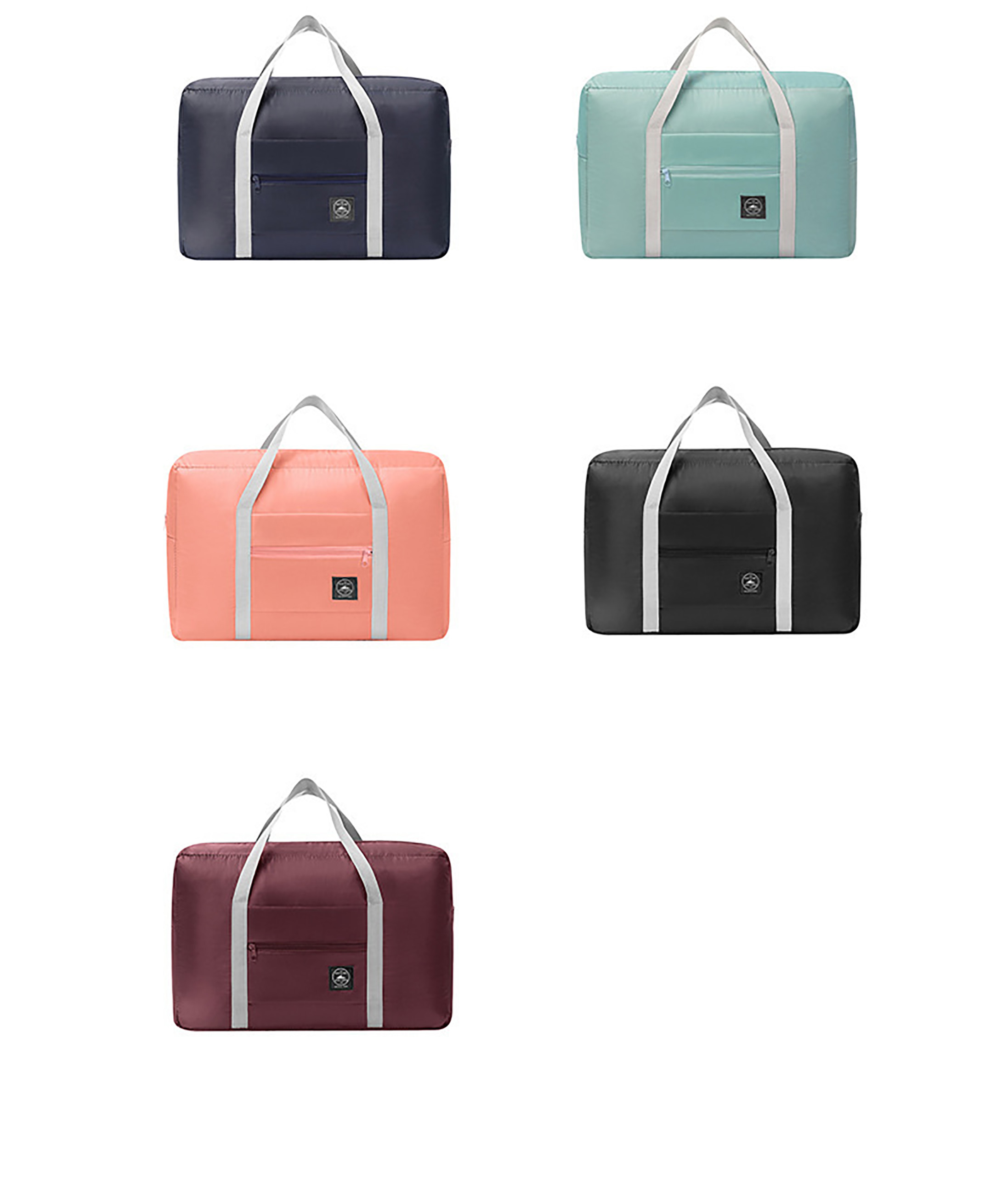 Oxford Cloth Foldable Travel Bag-17.7"x11.8"x 5.3"