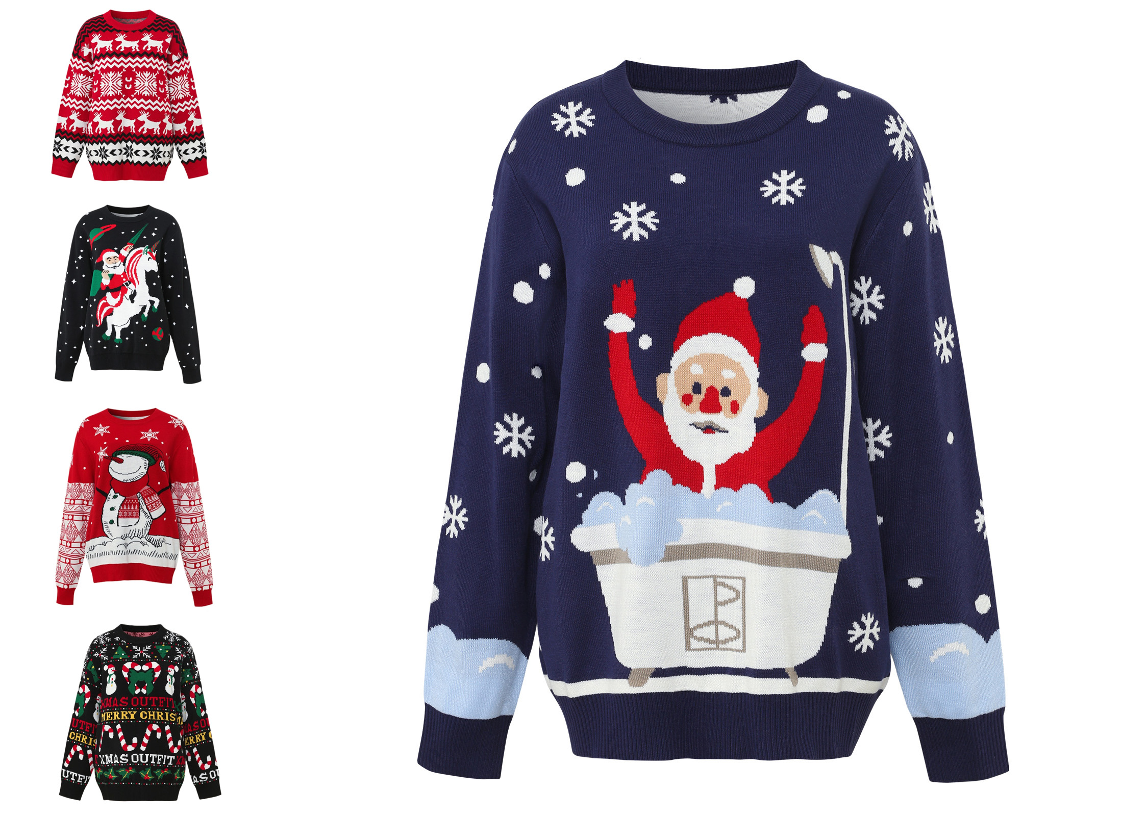 Custom Women's Ugly Jacquard Sweater