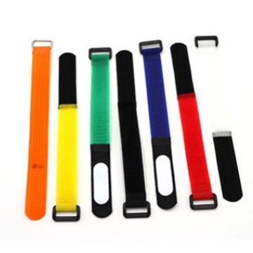 Nylon Hook and Loop Strap with Writeable Surface