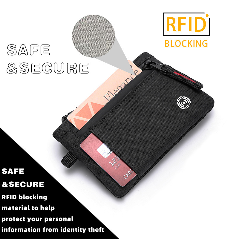 RFID Blocking Mini Wallet