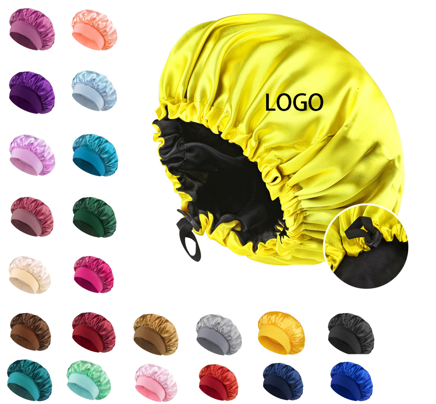 Polyester Shower & Sleep Cap