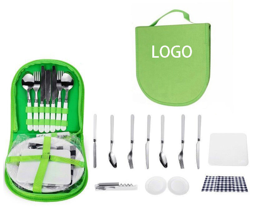 Stainless Steel Outdoor Picnic Utensil Set