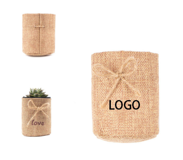 Linen Drawstring Pouch