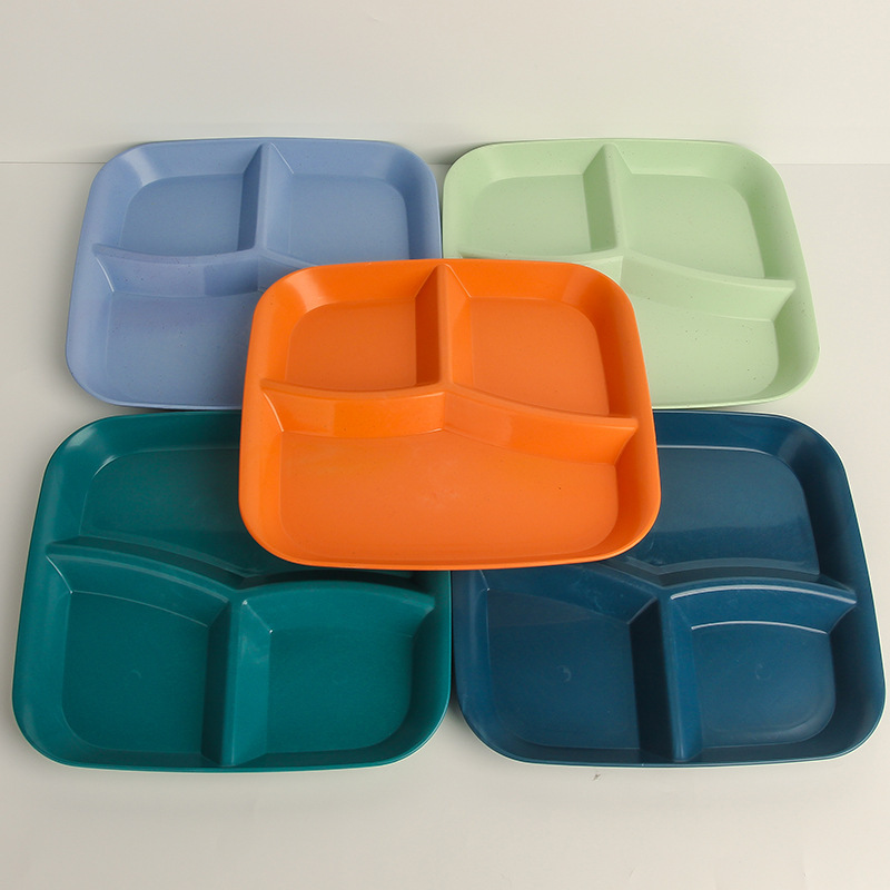 Plastic Divided Kids Tray