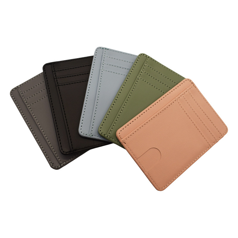 PU Anti-Magnetic Multi-Slot Card Holder