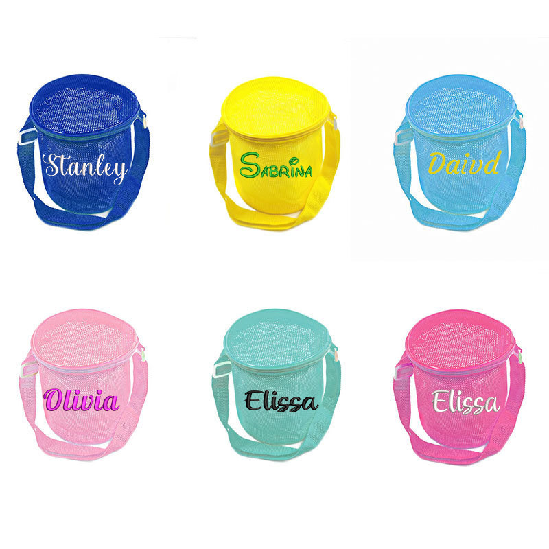 Mesh Shell Beach Toy Bag