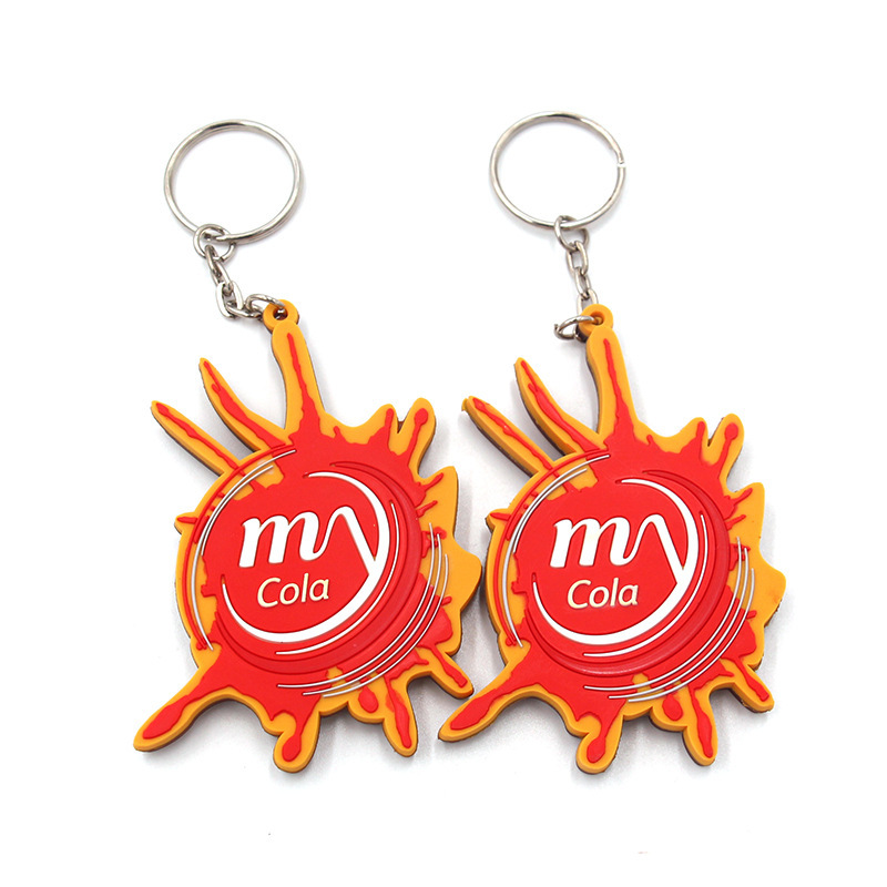 PVC Soft Gel Promotional Keychain