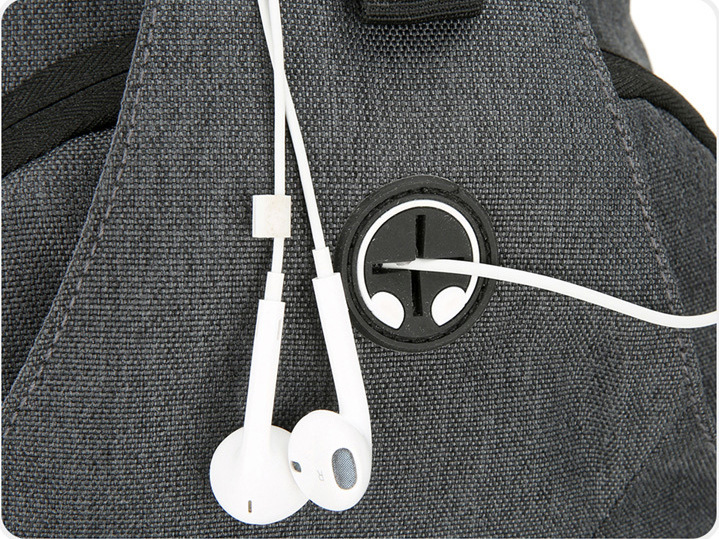 Reflective Sports Crossbody Bag-14.5"x7.4"x 3.9"