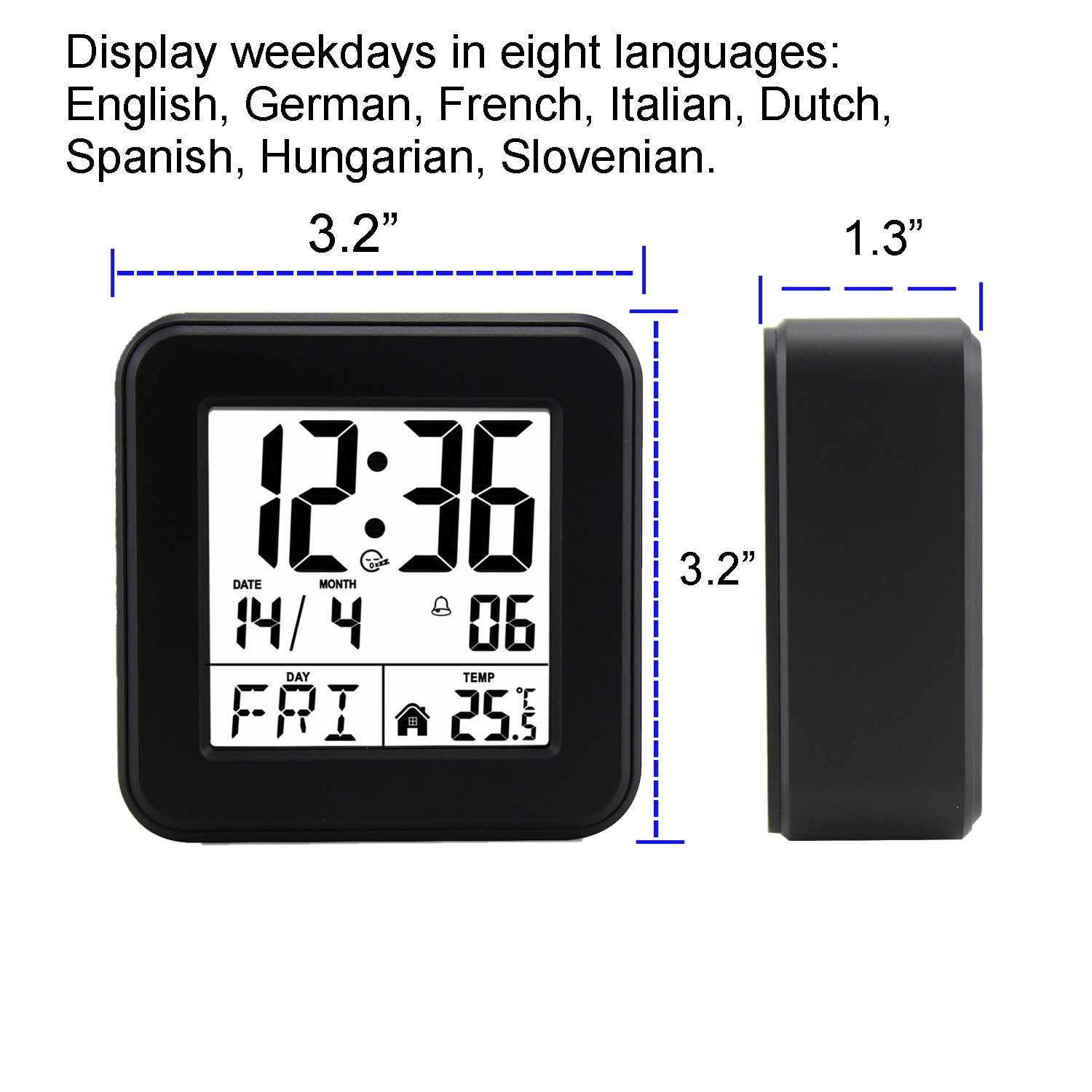 Voice-Activated Alarm Clock with Night Light