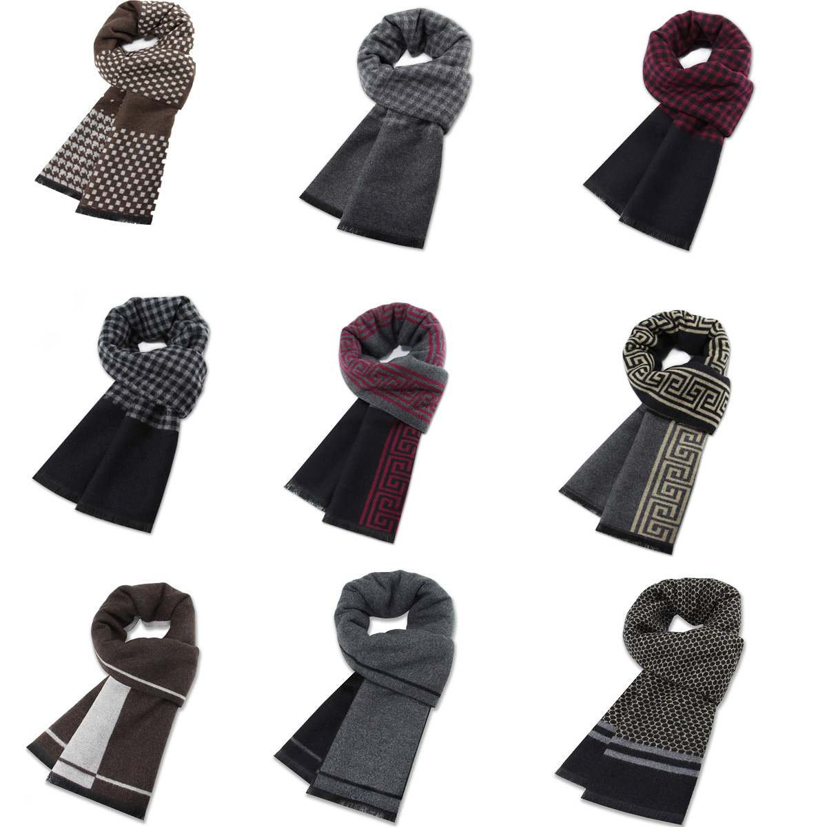 Wool Blend Fall & Winter Scarf