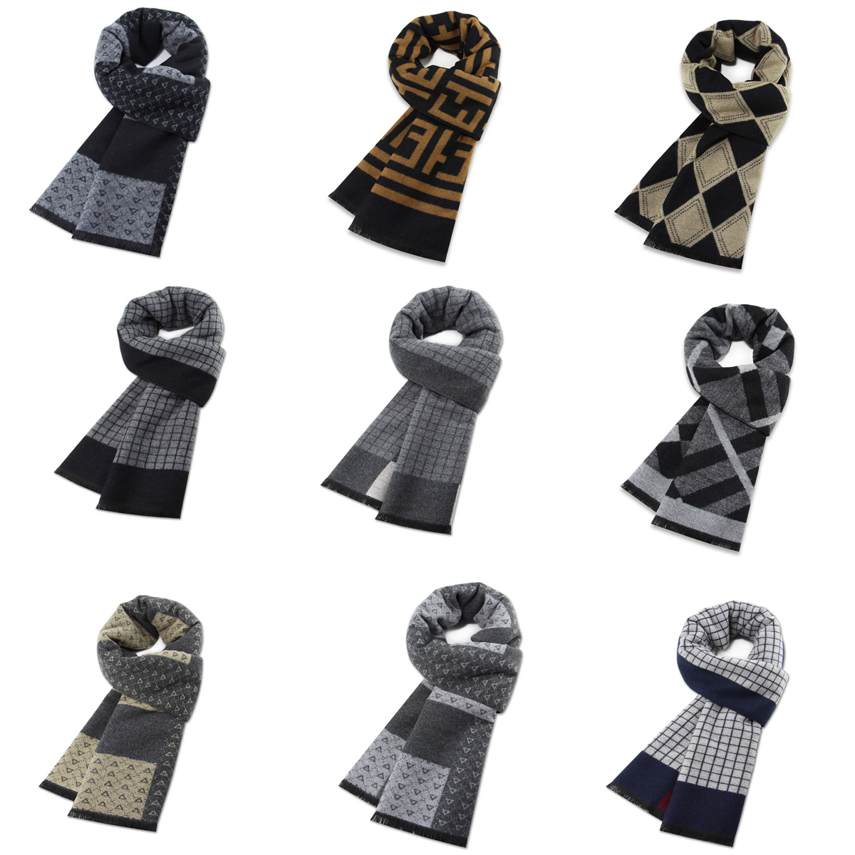 Wool Blend Fall & Winter Scarf