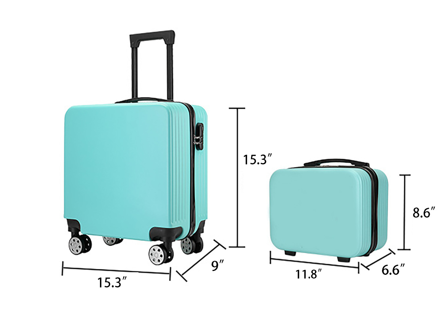 Cartoon Kids Luggage with Spinner Wheels