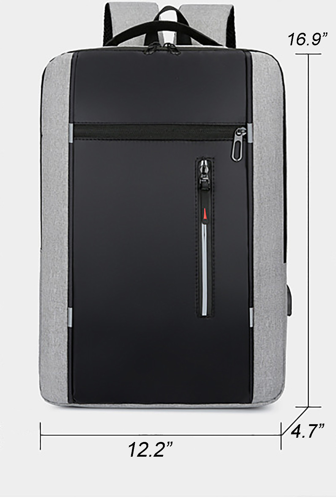 USB Large Capacity Backpack-16.9"x12.2"x 4.7"