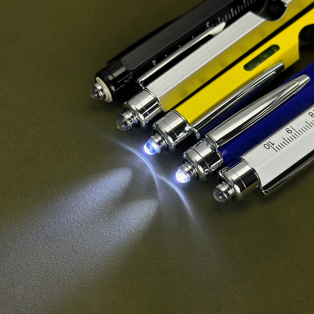 Metal Multi-Function Pen With Stylus