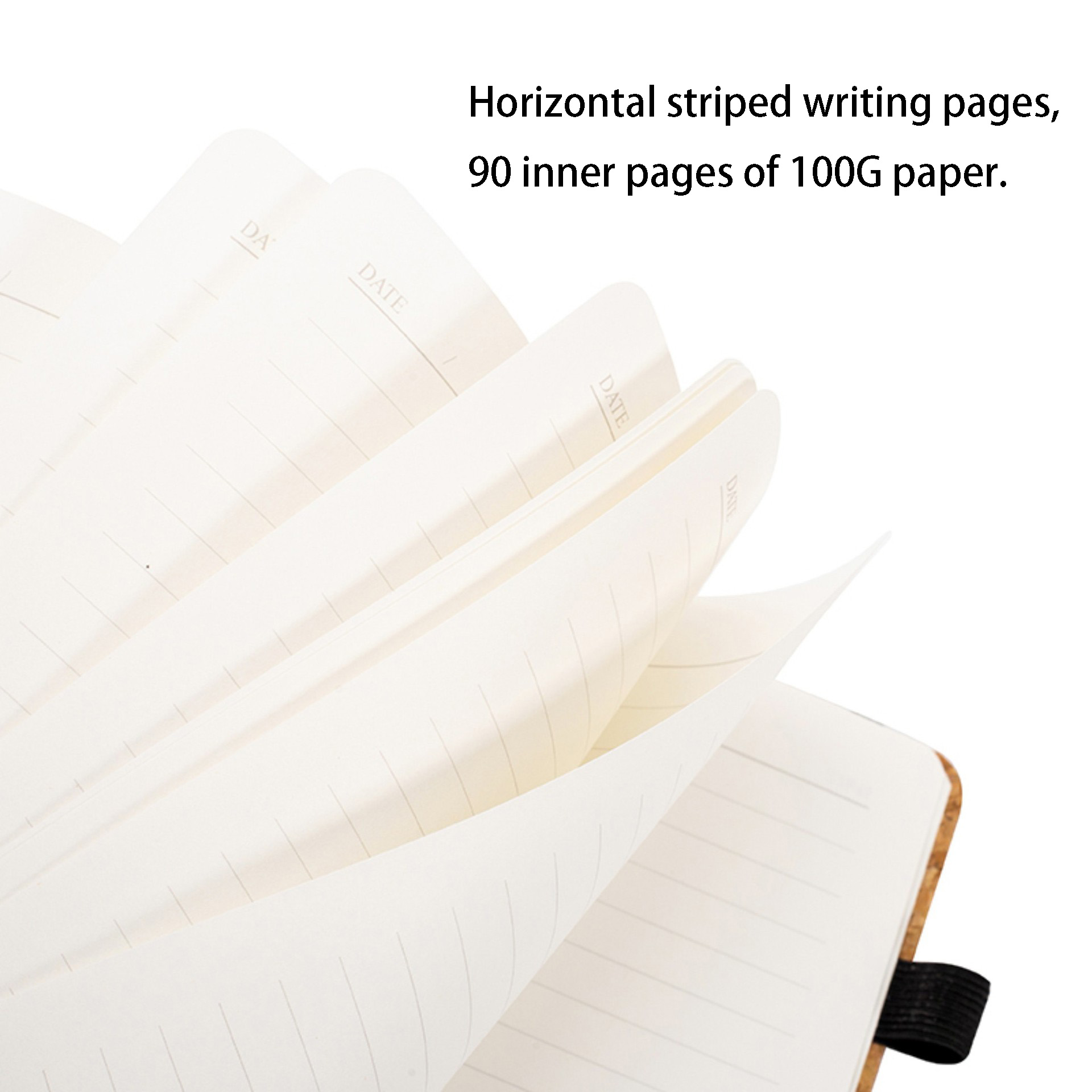 A5 Eco-Friendly Softwood PU Notebook