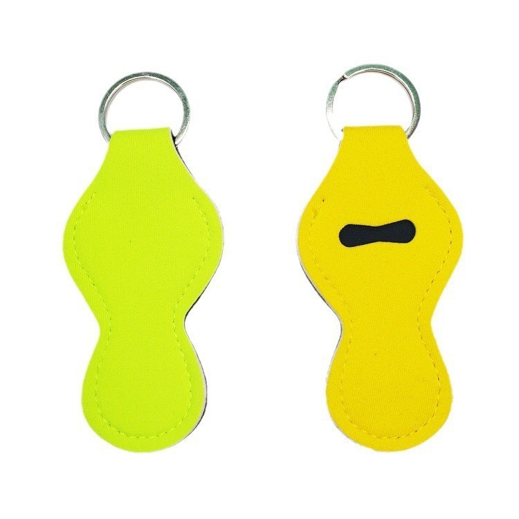 Neoprene Lip Balm Keychain
