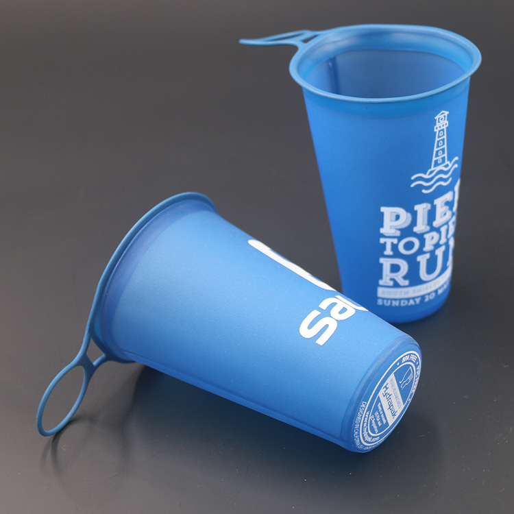 Folding TPU Sports Water Bottle