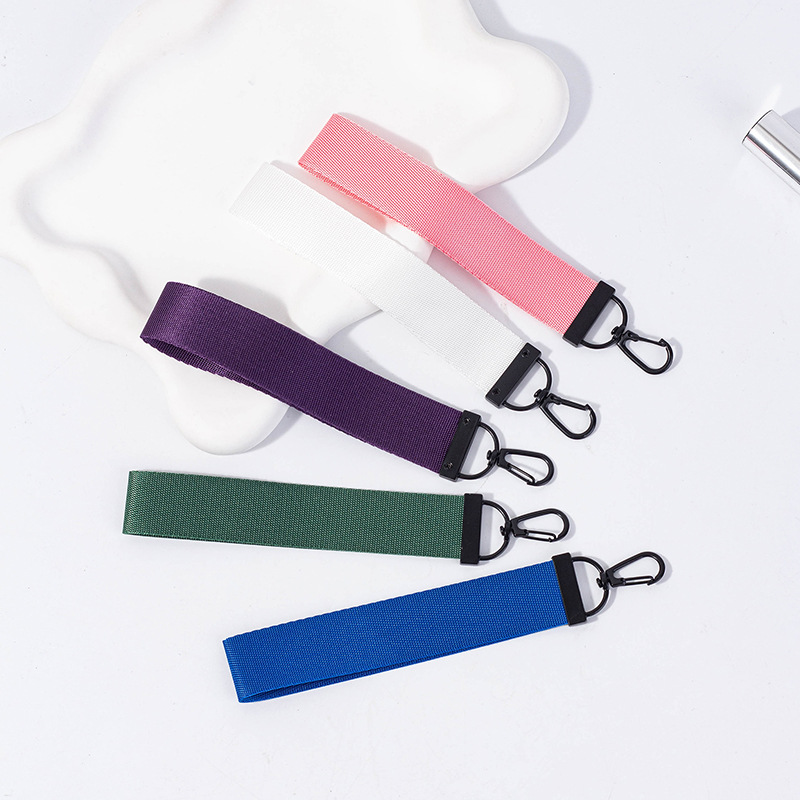 Nylon Ribbon Keychain