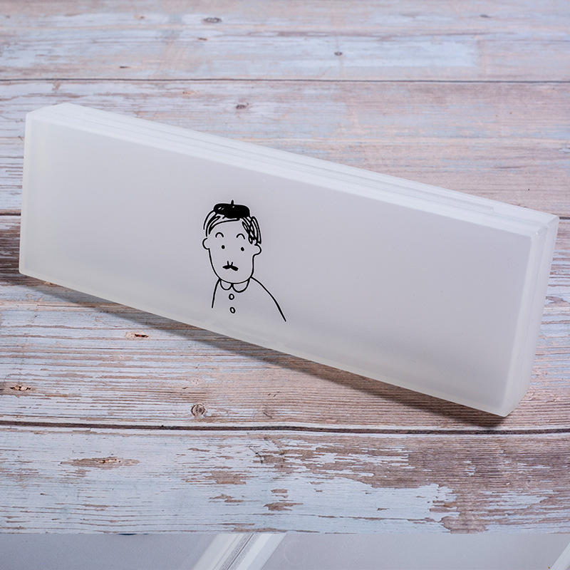 Transparent PP Multifunctional Pencil Case